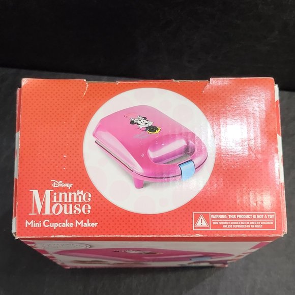 Disney DMG-7 Minnie Mouse Pink Cupcake Maker, Mini Liners & Molds NIB - Picture 8 of 8
